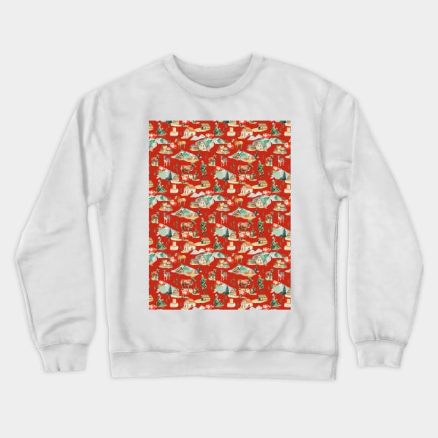 Swiss tradition Crewneck Sweatshirt by Remotextiles